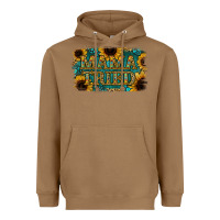 Toasted Coconut Sunflower Serappe Turquoise Gemstone Mama Tried Heavyweight Hoodie - Jasminsmagicworld
