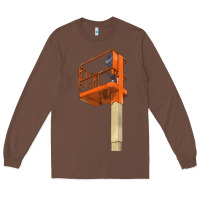 Chestnut Single Man Lift Long Sleeve Tee - LillyAllenDesigns