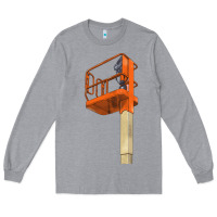 Heather Grey Single Man Lift Long Sleeve Tee - LillyAllenDesigns