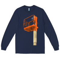 Navy Single Man Lift Long Sleeve Tee - LillyAllenDesigns