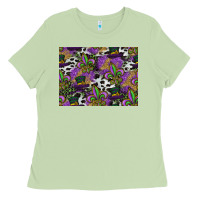 Mardi Gras Celebration Pattern Ladies Tee | Teevron