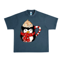 Midnight Navy coffee cups animal Urban Heavy Tee - CowhideDigitalArt
