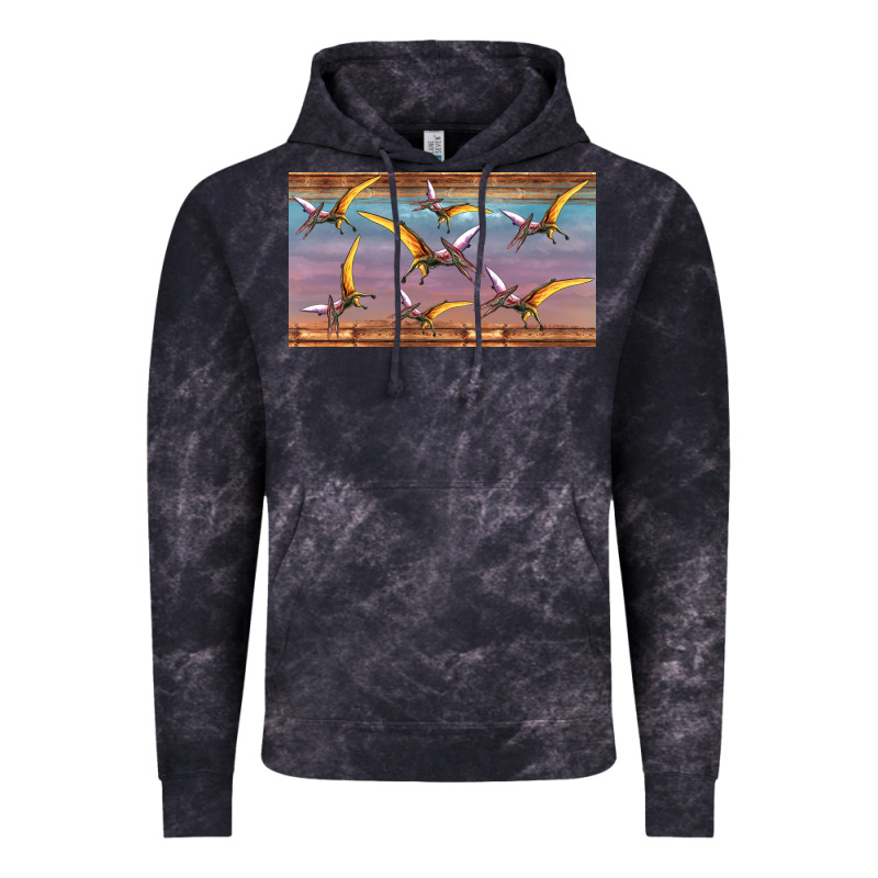 Dinosaur Pterodactyl Sippy Cup Vintage Hoodie by Artiststas | Teevron