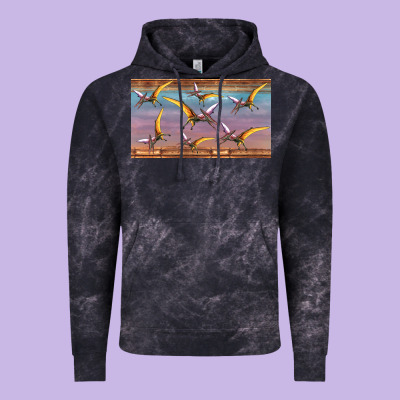 Dinosaur Pterodactyl Sippy Cup Vintage Hoodie Designed By Artiststas