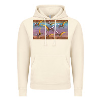 Vintage Artic dinosaur pterodactyl sippy cup Vintage Hoodie - Artiststas