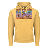 Vintage Mustard dinosaur pterodactyl sippy cup Vintage Hoodie - Artiststas