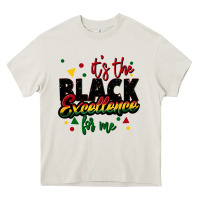 Cream It's the black excellence for me Heavy Core Tee - FaDigitalArtStudio