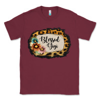 Burgundy Blessed Gigi Classic Tee - Jasminsmagicworld