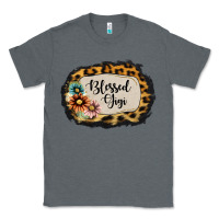 Charcoal Heather Blessed Gigi Classic Tee - Jasminsmagicworld
