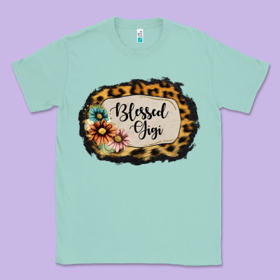 Blessed Gigi Classic Tee Designed By Jasminsmagicworld