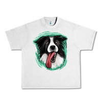 Lunar Rock border collie Urban Heavy Tee - Jasminsmagicworld