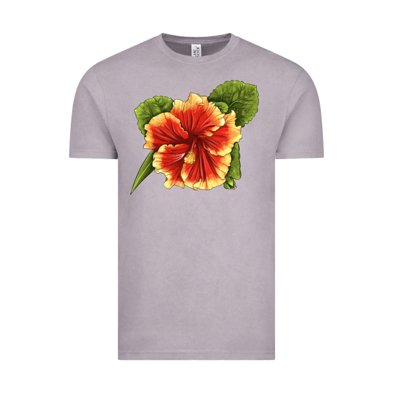 Hawaiian Hibiscus Flower Illustrations Vintage Tee by LillyAllenDesigns | Teevron