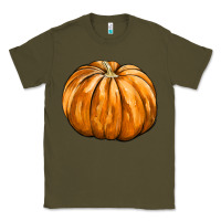 Army Green Pumpkin Classic Tee - FaDigitalArtStudio