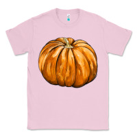 Bubblegum Pink Pumpkin Classic Tee - FaDigitalArtStudio