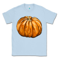 Dusty Blue Pumpkin Classic Tee - FaDigitalArtStudio