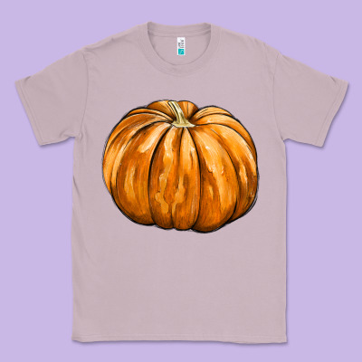 Pumpkin Classic Tee Designed By Fadigitalartstudio