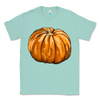 Seafoam Pumpkin Classic Tee - FaDigitalArtStudio