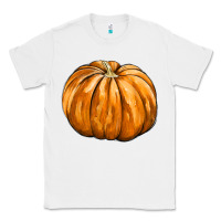White Pumpkin Classic Tee - FaDigitalArtStudio
