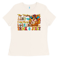 Bone thanksgiving turkey humor Ladies Tee - CowhideDigitalArt