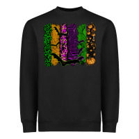 Black halloween brushstroke Heavyweight Sweatshirt - RanaPortraitStore