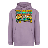 Lavender Bus Driver Off Duty Heavyweight Hoodie - Jasminsmagicworld