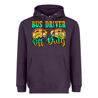 Plum Bus Driver Off Duty Heavyweight Hoodie - Jasminsmagicworld