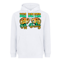 White Bus Driver Off Duty Heavyweight Hoodie - Jasminsmagicworld