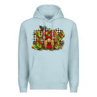 Blue Mist christmas joy gnome Premium Hoodie - BarkalooDesign