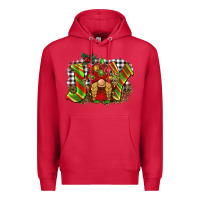 Cardinal christmas joy gnome Premium Hoodie - BarkalooDesign