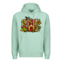 Seafoam christmas joy gnome Premium Hoodie - BarkalooDesign