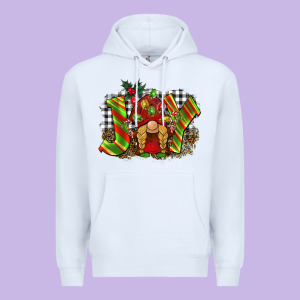 Christmas Joy Gnome Premium Hoodie Designed By Barkaloodesign