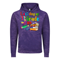 Cloud Purple last day of third grade Vintage Hoodie - Artiststas