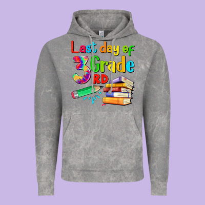 Last Day Of Third Grade Vintage Hoodie Designed By Artiststas