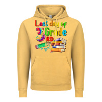Vintage Mustard last day of third grade Vintage Hoodie - Artiststas