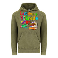 Vintage Olive last day of third grade Vintage Hoodie - Artiststas