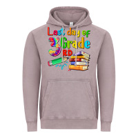 Vintage Zinc last day of third grade Vintage Hoodie - Artiststas