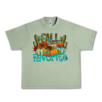 Oil Green fall pumpkin art Urban Heavy Tee - CowhideDigitalArt