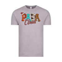 Vintage Zinc Papa Claus Vintage Tee - CowhideDigitalArt