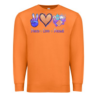 Carrot Peace Love Dental Premium Sweatshirt - Jasminsmagicworld