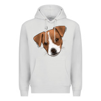 Dove Grey Jack Russel Premium Hoodie - Jasminsmagicworld