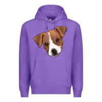 Purple Jack Russel Premium Hoodie - Jasminsmagicworld