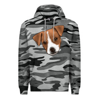 Slate Camo Jack Russel Premium Hoodie - Jasminsmagicworld