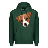 Sports Green Jack Russel Premium Hoodie - Jasminsmagicworld