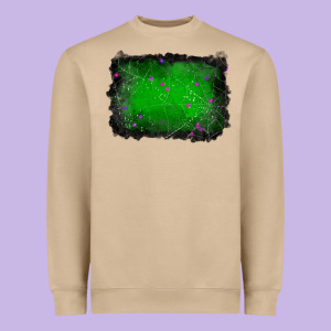 Halloween Background Heavyweight Sweatshirt Designed By Ranaportraitstore