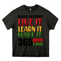 Asphalt black history live it Heavy Core Tee - FaDigitalArtStudio