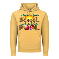 Vintage Mustard bye bye school hello pool Vintage Hoodie - Artiststas