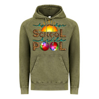 Vintage Olive bye bye school hello pool Vintage Hoodie - Artiststas