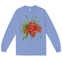 Red Orchid Cactus Long Sleeve Tee | Teevron