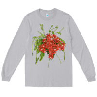 Moon Dust Red Orchid Cactus Long Sleeve Tee - LillyAllenDesigns