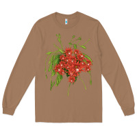 Toasted Coconut Red Orchid Cactus Long Sleeve Tee - LillyAllenDesigns